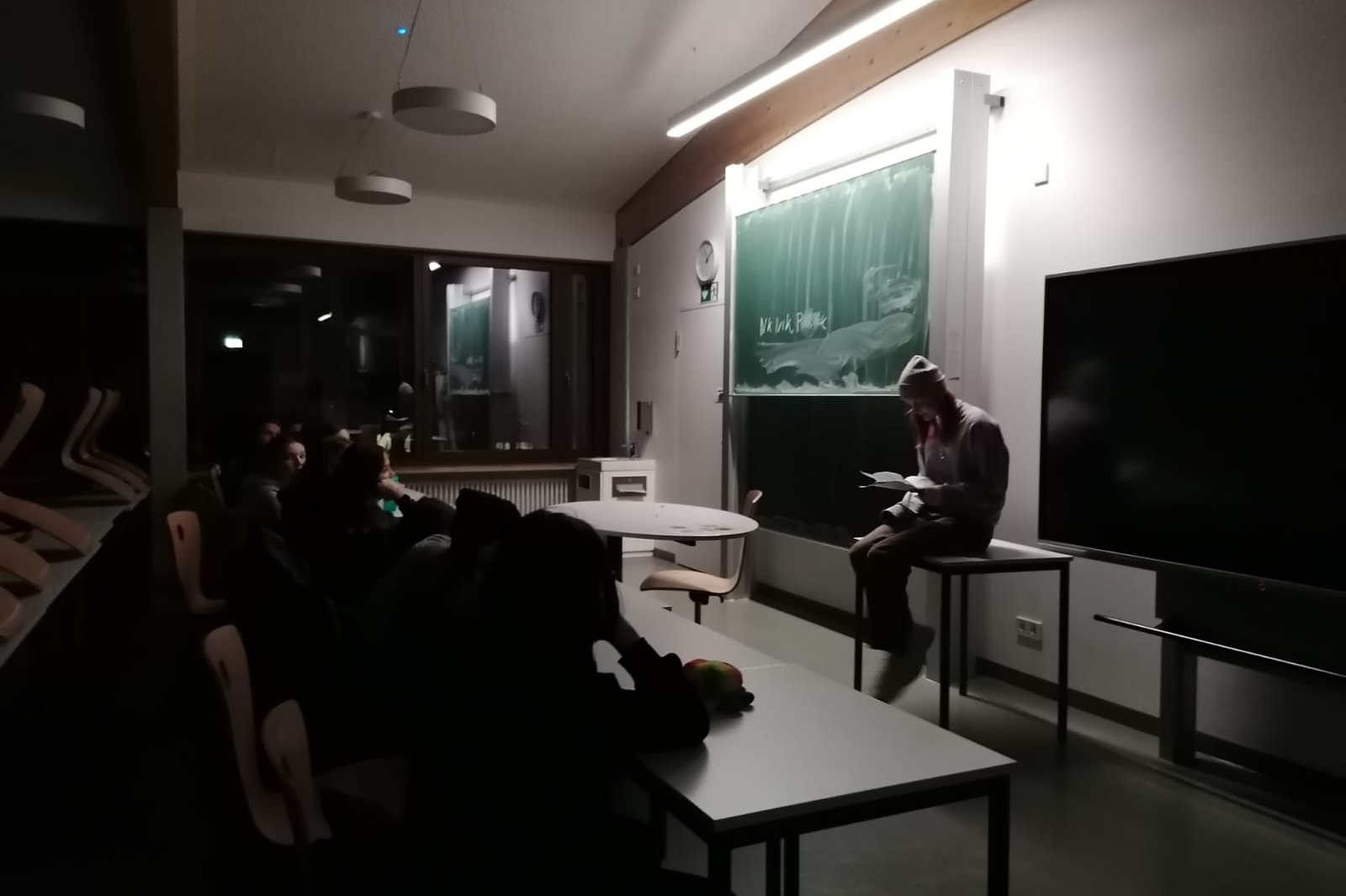 Lesung eigener Gruselgeschichten